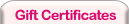Gift Certificate Options 