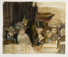 The Actors by Abel Pann