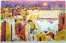 S-88 View of the wall - winter by Shmuel Katz