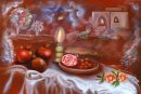 Pomegranates  by  Rikiro (Riky Rothenberg)